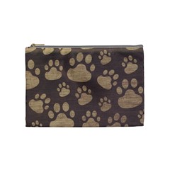 Paws Patterns, Creative, Footprints Patterns Cosmetic Bag (medium) by nateshop