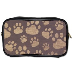 Paws Patterns, Creative, Footprints Patterns Toiletries Bag (one Side) by nateshop