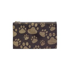 Paws Patterns, Creative, Footprints Patterns Cosmetic Bag (small) by nateshop