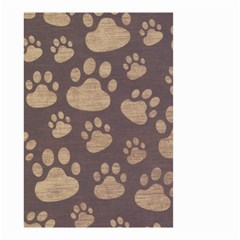 Paws Patterns, Creative, Footprints Patterns Small Garden Flag (two Sides) by nateshop