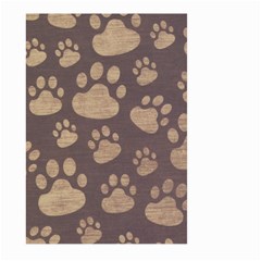 Paws Patterns, Creative, Footprints Patterns Large Garden Flag (two Sides) by nateshop