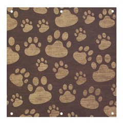 Paws Patterns, Creative, Footprints Patterns Banner And Sign 4  X 4  by nateshop