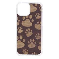 Paws Patterns, Creative, Footprints Patterns Iphone 13 Mini Tpu Uv Print Case by nateshop