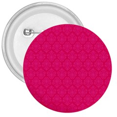 Pink Pattern, Abstract, Background, Bright, Desenho 3  Buttons by nateshop