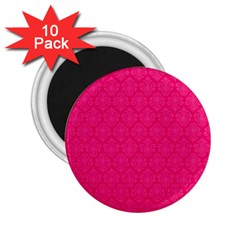 Pink Pattern, Abstract, Background, Bright, Desenho 2 25  Magnets (10 Pack)  by nateshop