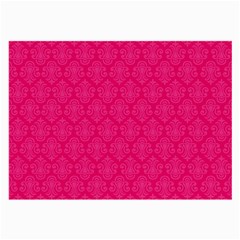 Pink Pattern, Abstract, Background, Bright, Desenho Large Glasses Cloth by nateshop