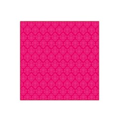 Pink Pattern, Abstract, Background, Bright, Desenho Satin Bandana Scarf 22  X 22  by nateshop