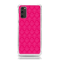 Pink Pattern, Abstract, Background, Bright, Desenho Samsung Galaxy S20 6 2 Inch Tpu Uv Case by nateshop