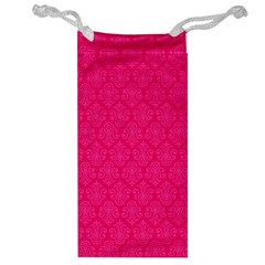 Pink Pattern, Abstract, Background, Bright, Desenho Jewelry Bag by nateshop