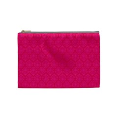 Pink Pattern, Abstract, Background, Bright, Desenho Cosmetic Bag (medium) by nateshop