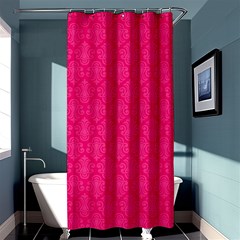 Pink Pattern, Abstract, Background, Bright, Desenho Shower Curtain 36  X 72  (stall)  by nateshop