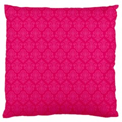 Pink Pattern, Abstract, Background, Bright, Desenho Large Cushion Case (one Side) by nateshop