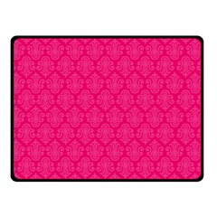 Pink Pattern, Abstract, Background, Bright, Desenho Two Sides Fleece Blanket (small) by nateshop