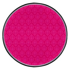 Pink Pattern, Abstract, Background, Bright, Desenho Wireless Fast Charger(black) by nateshop