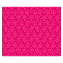 Pink Pattern, Abstract, Background, Bright, Desenho Premium Plush Fleece Blanket (small) by nateshop