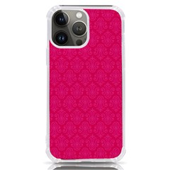 Pink Pattern, Abstract, Background, Bright, Desenho Iphone 13 Pro Max Tpu Uv Print Case by nateshop