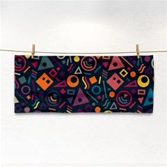 Random, Abstract, Forma, Cube, Triangle, Creative Hand Towel