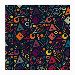 Random, Abstract, Forma, Cube, Triangle, Creative Medium Glasses Cloth