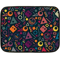 Random, Abstract, Forma, Cube, Triangle, Creative Fleece Blanket (mini)