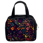 Random, Abstract, Forma, Cube, Triangle, Creative Classic Handbag (Two Sides) Front