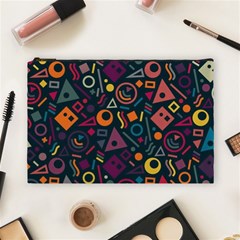 Random, Abstract, Forma, Cube, Triangle, Creative Cosmetic Bag (large)