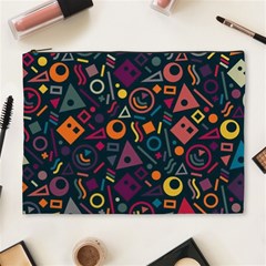 Random, Abstract, Forma, Cube, Triangle, Creative Cosmetic Bag (xl)