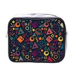 Random, Abstract, Forma, Cube, Triangle, Creative Mini Toiletries Bag (one Side)