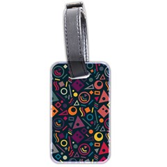 Random, Abstract, Forma, Cube, Triangle, Creative Luggage Tag (two Sides)