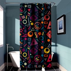 Random, Abstract, Forma, Cube, Triangle, Creative Shower Curtain 36  X 72  (stall) 