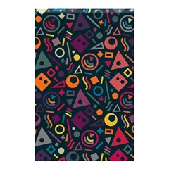 Random, Abstract, Forma, Cube, Triangle, Creative Shower Curtain 48  X 72  (small) 