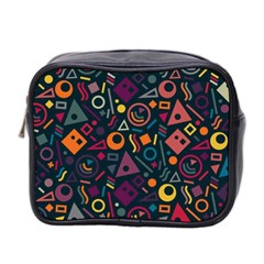 Random, Abstract, Forma, Cube, Triangle, Creative Mini Toiletries Bag (two Sides)