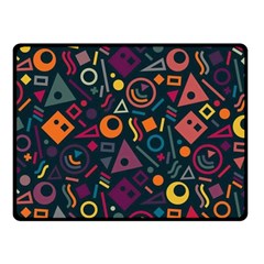 Random, Abstract, Forma, Cube, Triangle, Creative Fleece Blanket (small)