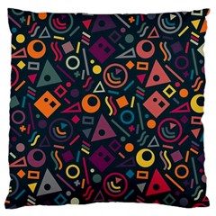 Random, Abstract, Forma, Cube, Triangle, Creative Large Cushion Case (two Sides)