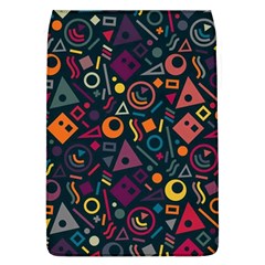 Random, Abstract, Forma, Cube, Triangle, Creative Removable Flap Cover (l)