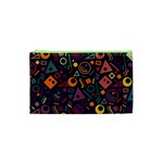 Random, Abstract, Forma, Cube, Triangle, Creative Cosmetic Bag (XS) Front