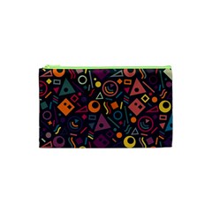 Random, Abstract, Forma, Cube, Triangle, Creative Cosmetic Bag (xs) by nateshop