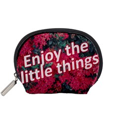 Indulge In Life s Small Pleasures  Accessory Pouch (small) by dflcprintsclothing