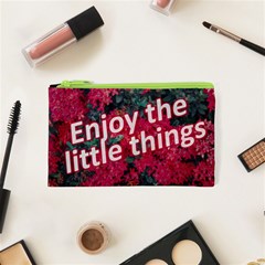 Indulge In Life s Small Pleasures  Cosmetic Bag (xs) by dflcprintsclothing