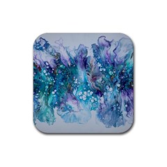 Sea Anemone Rubber Coaster (square) by CKArtCreations