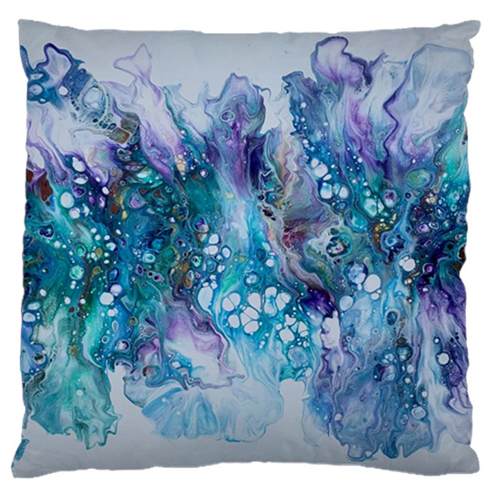 Sea anemone Standard Premium Plush Fleece Cushion Case (Two Sides)