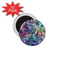 Abstract Confluence 1 75  Magnets (10 Pack)  by kaleidomarblingart