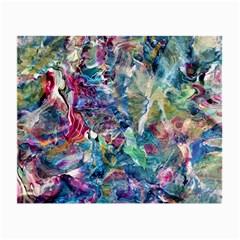 Abstract Confluence Small Glasses Cloth (2 Sides) by kaleidomarblingart