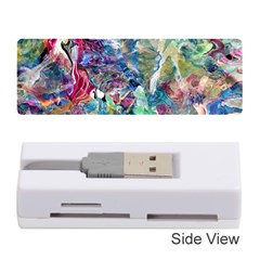 Abstract Confluence Memory Card Reader (stick) by kaleidomarblingart