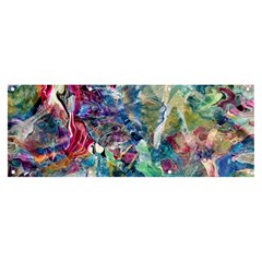 Abstract Confluence Banner And Sign 8  X 3  by kaleidomarblingart