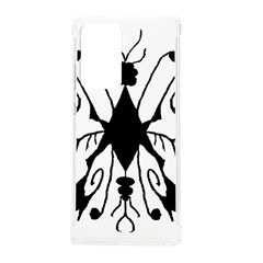 Black Silhouette Artistic Hand Draw Symbol Wb Samsung Galaxy Note 20 Ultra Tpu Uv Case by dflcprintsclothing