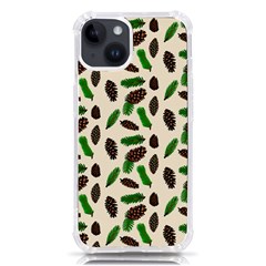 Spruce Sample Christmas Tree Branches Seamless Digital Texture Forest Nature Pattern Iphone 14 Tpu Uv Print Case by Maspions