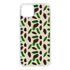 Spruce Sample Christmas Tree Branches Seamless Digital Texture Forest Nature Pattern Iphone 14 Plus Tpu Uv Print Case by Maspions