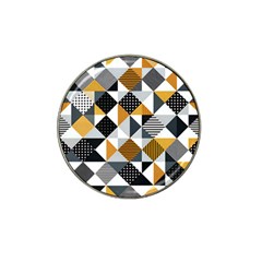 Pattern Tile Squares Triangles Seamless Geometry Hat Clip Ball Marker (10 Pack)