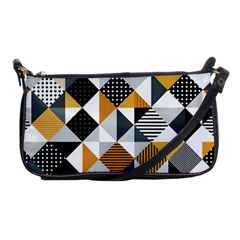 Pattern Tile Squares Triangles Seamless Geometry Shoulder Clutch Bag