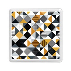 Pattern Tile Squares Triangles Seamless Geometry Memory Card Reader (square)